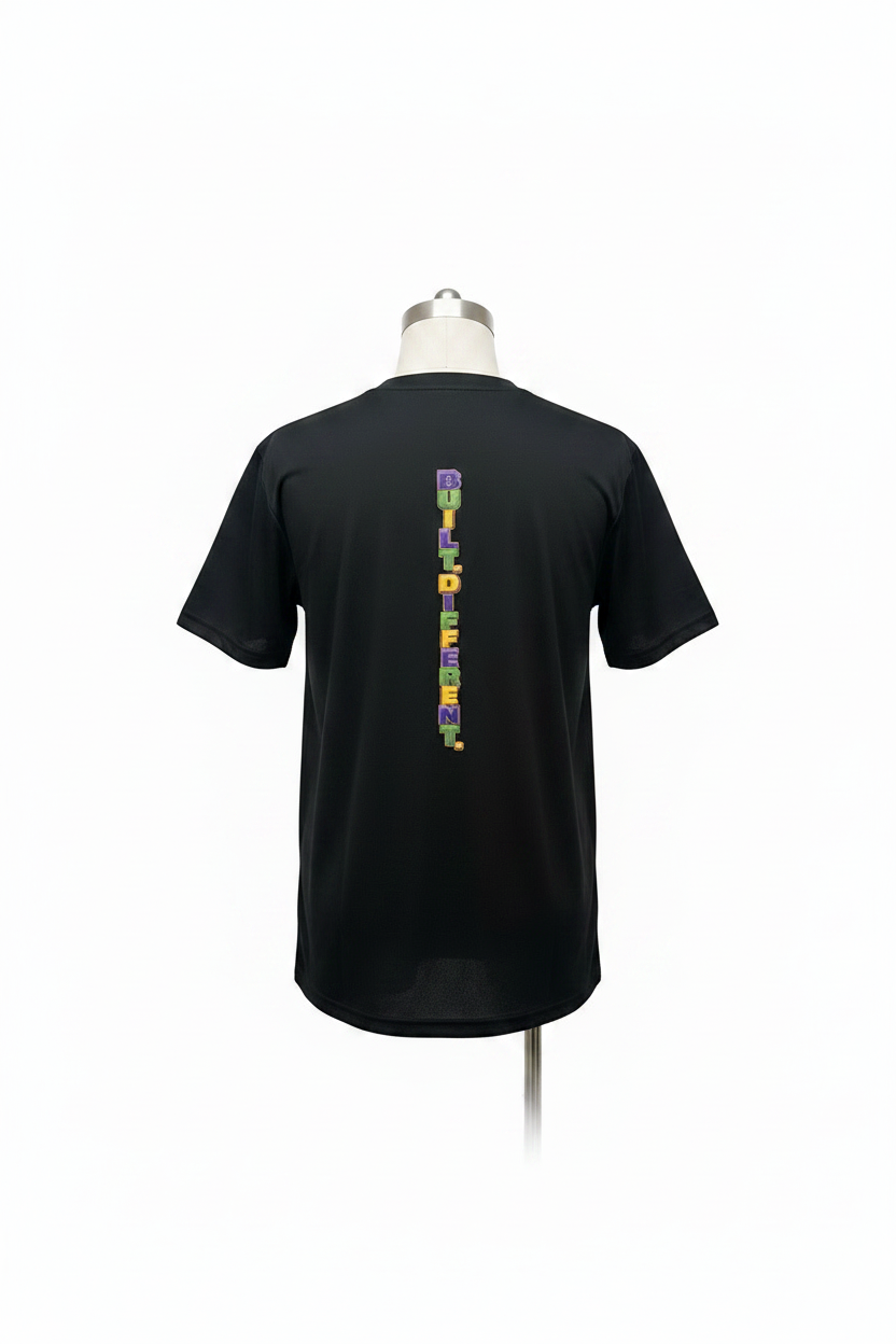 Jym Junkies Built Different Short-Sleeve Workout Shirt