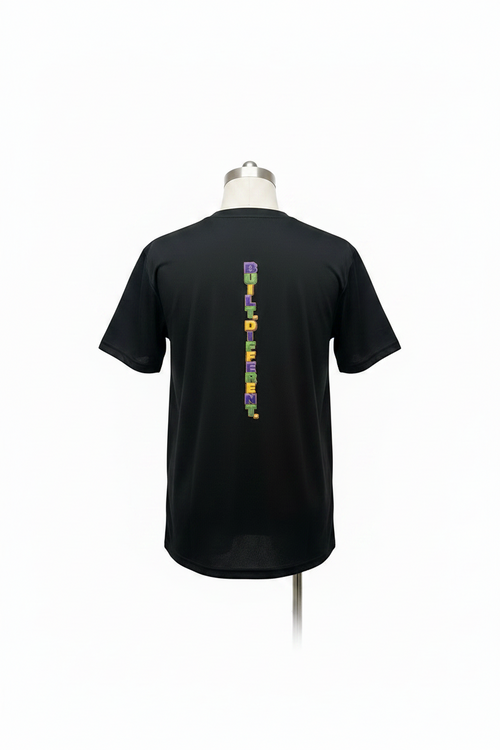 Jym Junkies Built Different Short-Sleeve Workout Shirt
