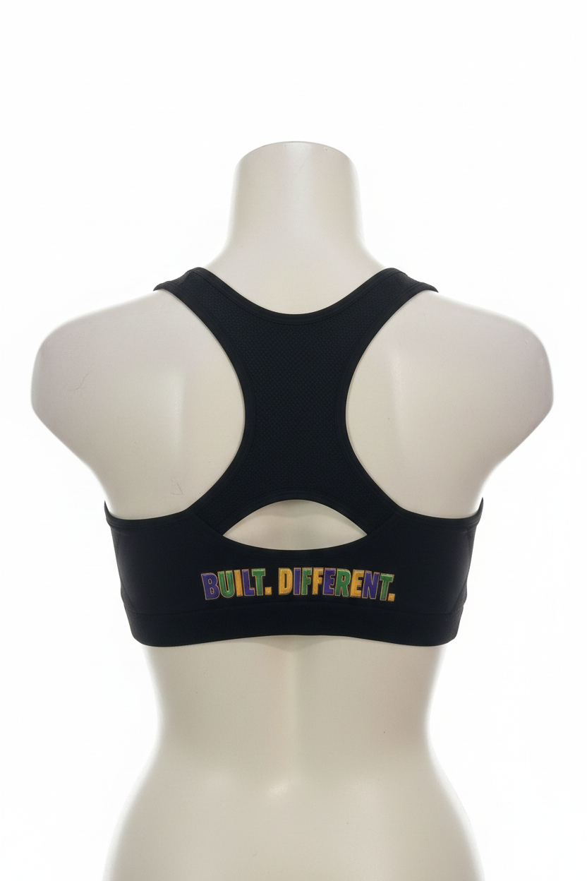 Women's Built Different Racerback Sports Bra