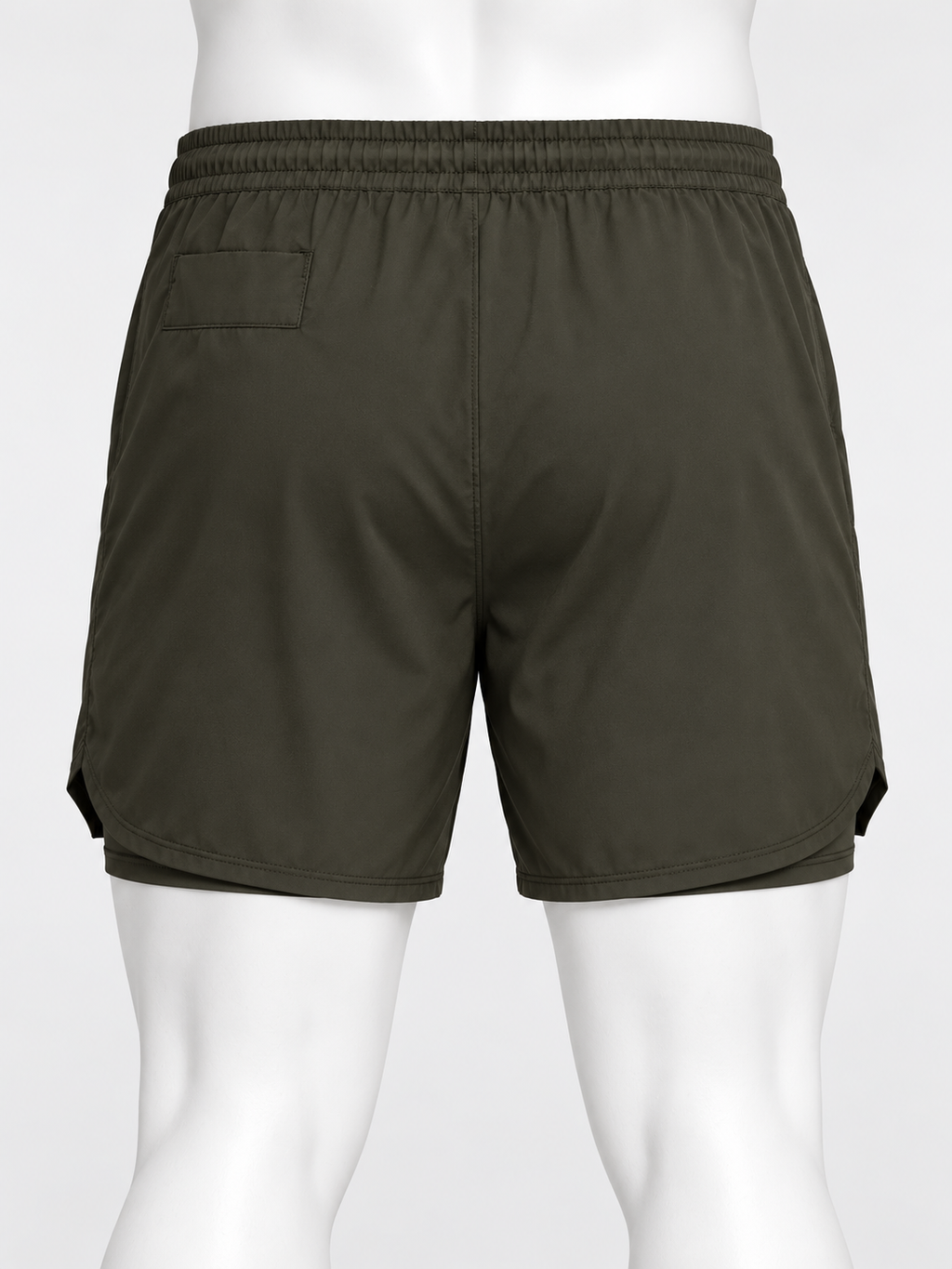 Jym Junkies 504 Men’s 2-in-1 Shorts with Towel holder – Black
